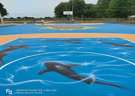 Campo da basket Misano Adriatico, “Cebic Urban Design” introduce l’innovativo arredo sportivo