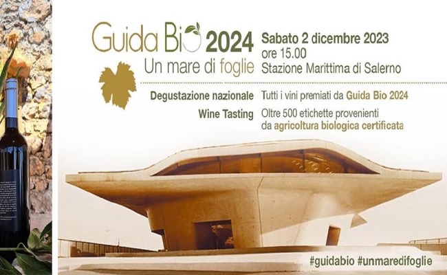 Il Trignano new entry nella Guida Bio dei vini italiani presso il Salone di Degustazione alla Stazione marittima di Salerno il due dicembre